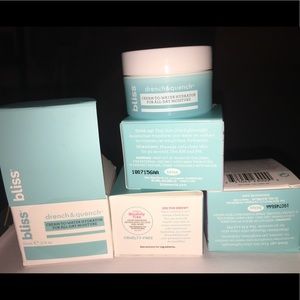 4 New Bliss Drench & Quench Cream toWater Hydrator